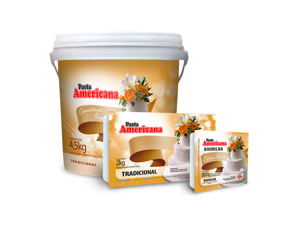 Pasta Americana 800gr. Confeitaria Casa Januário